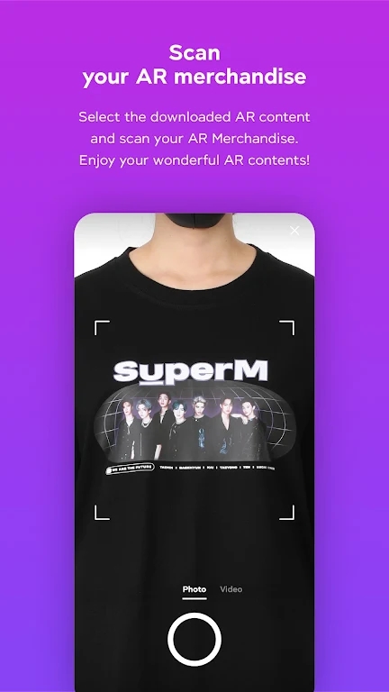 smtown ar小卡扫描