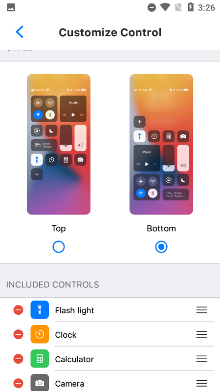icontroliOS15控制中心安卓版下载(iControl & iNoty iOS15)