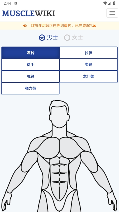 musclewiki中文版