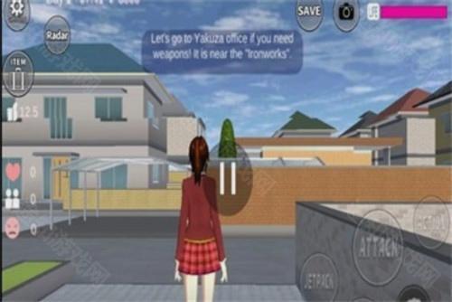 樱花校园模拟器v1.047.12 女仆咖啡店