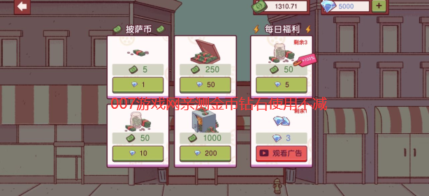 可口的披萨无限钞票版