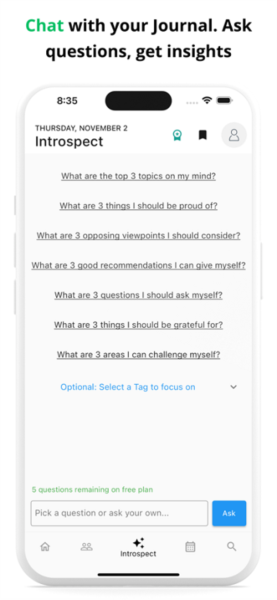 Reflectr app