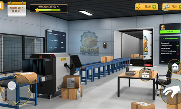 包裹递送模拟器3d