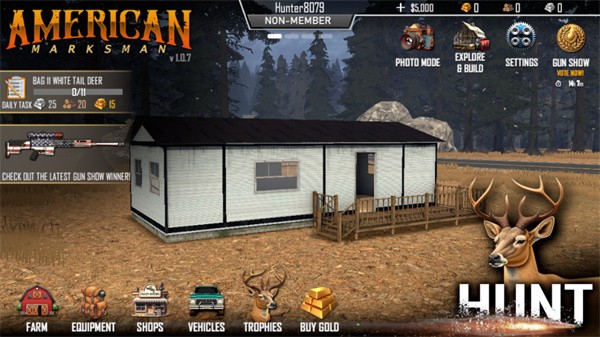 美国射手联机版操作步骤1