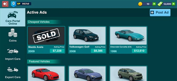 二手车经销商模拟器