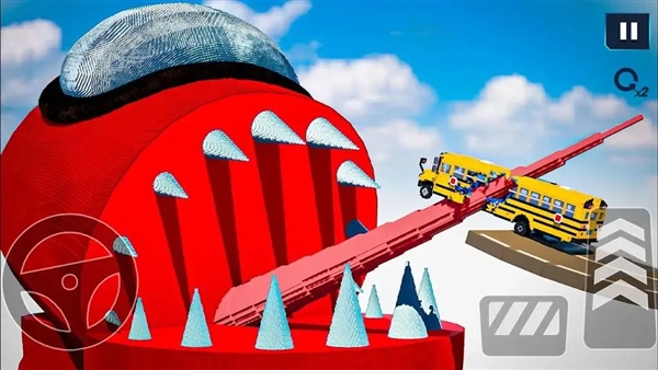 怪物毁灭车祸宣传图