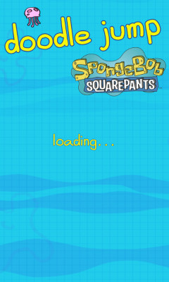 涂鸦跳跃海绵宝宝版