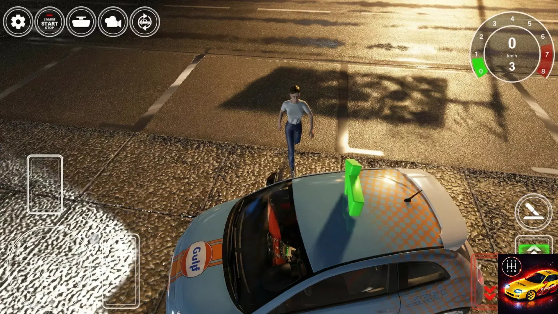 手动挡停车场模拟器