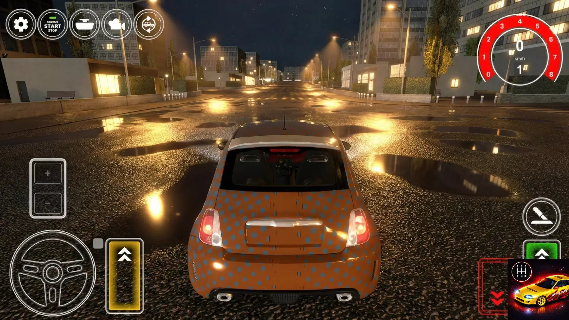 手动挡停车场模拟器