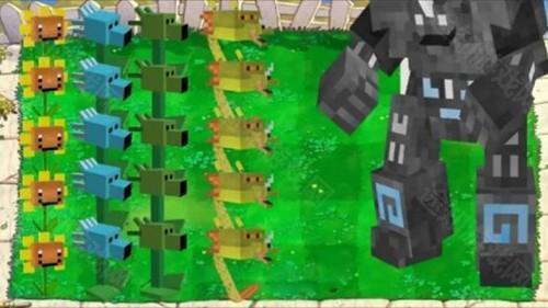 MC大战僵尸20.5.2植物布局