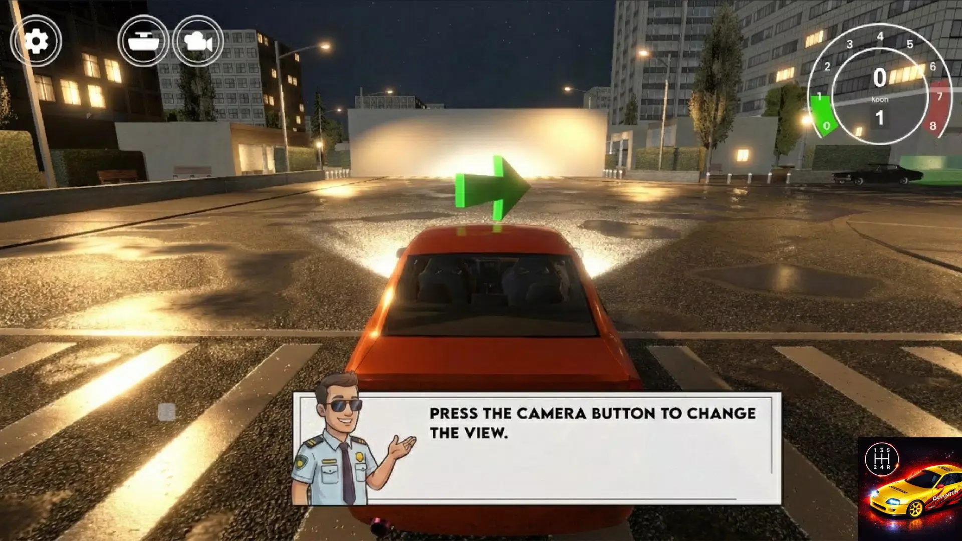 手动挡停车场模拟器