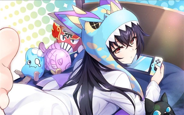 怠惰的怪兽公主不想工作中文版