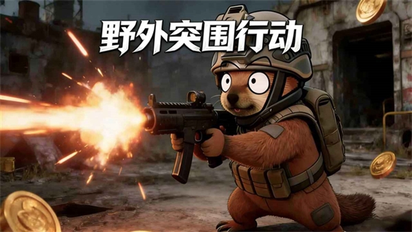 野外突围行动宣传图