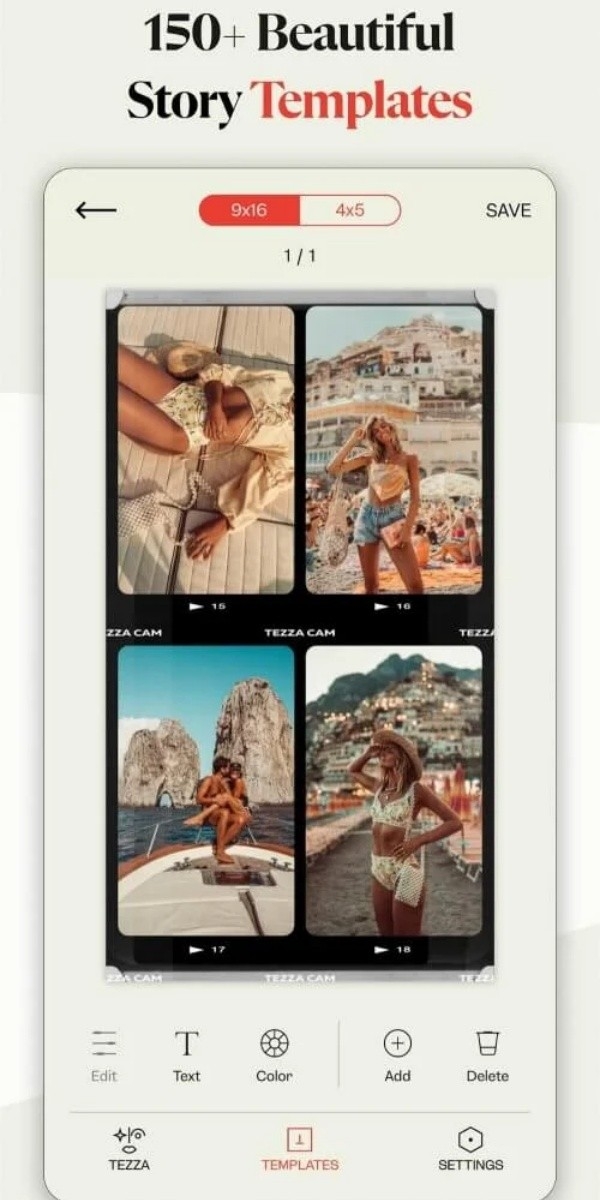 tezza滤镜相机安卓版