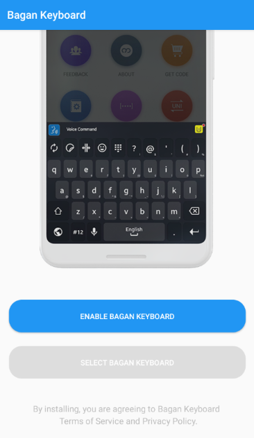Bagan Keyboard