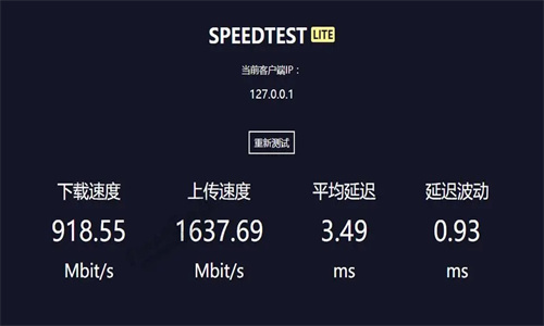 Speedtest测速