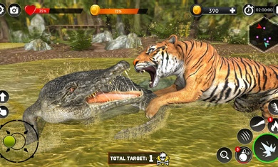 饥饿的鳄鱼游戏 饥饿的鳄鱼游戏