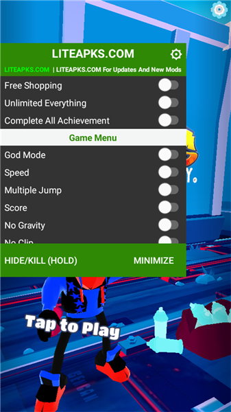 地铁跑酷根灿魔改夏威夷内置菜单版