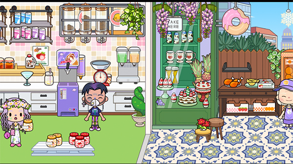 米加小镇世界赛博朋克版本