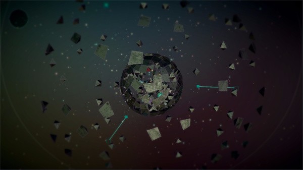 棱镜艺术风格场景