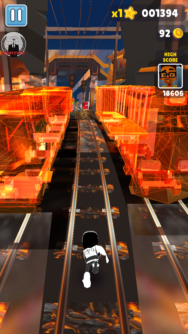 地铁跑酷蓝影超级岩浆洛阳5.0版