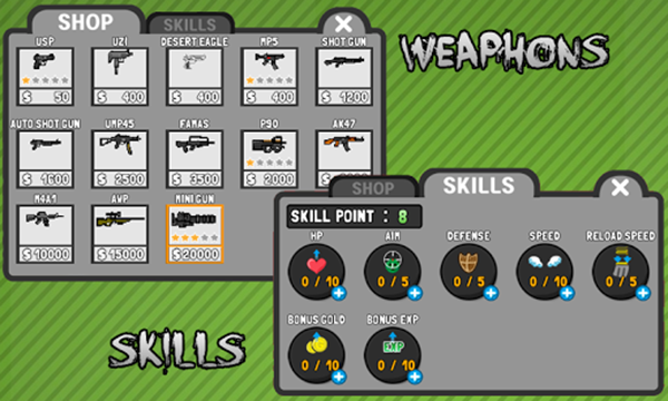 火柴人枪手（StickMan Gun）
