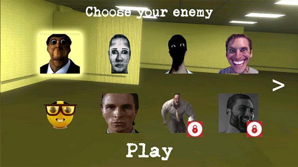 Nextbots In Backrooms