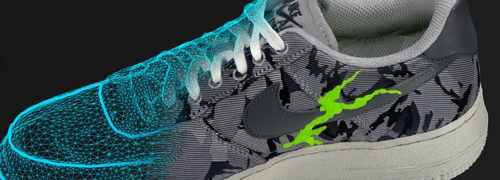 3D扫描操作界面示意图