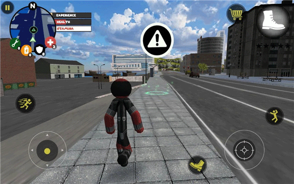 火柴人绳索英雄3警察射击版