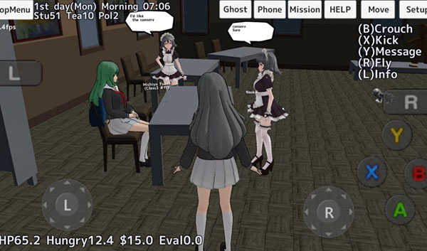 学校女生模拟器汉化版(校园女生模拟器汉化)