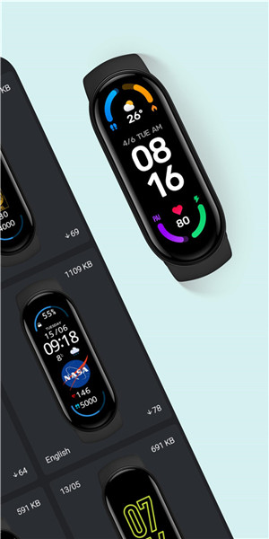 小米手环6(Mi Band 6 Watchfaces)