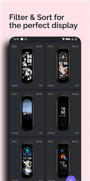 小米手环6(Mi Band 6 Watchfaces)