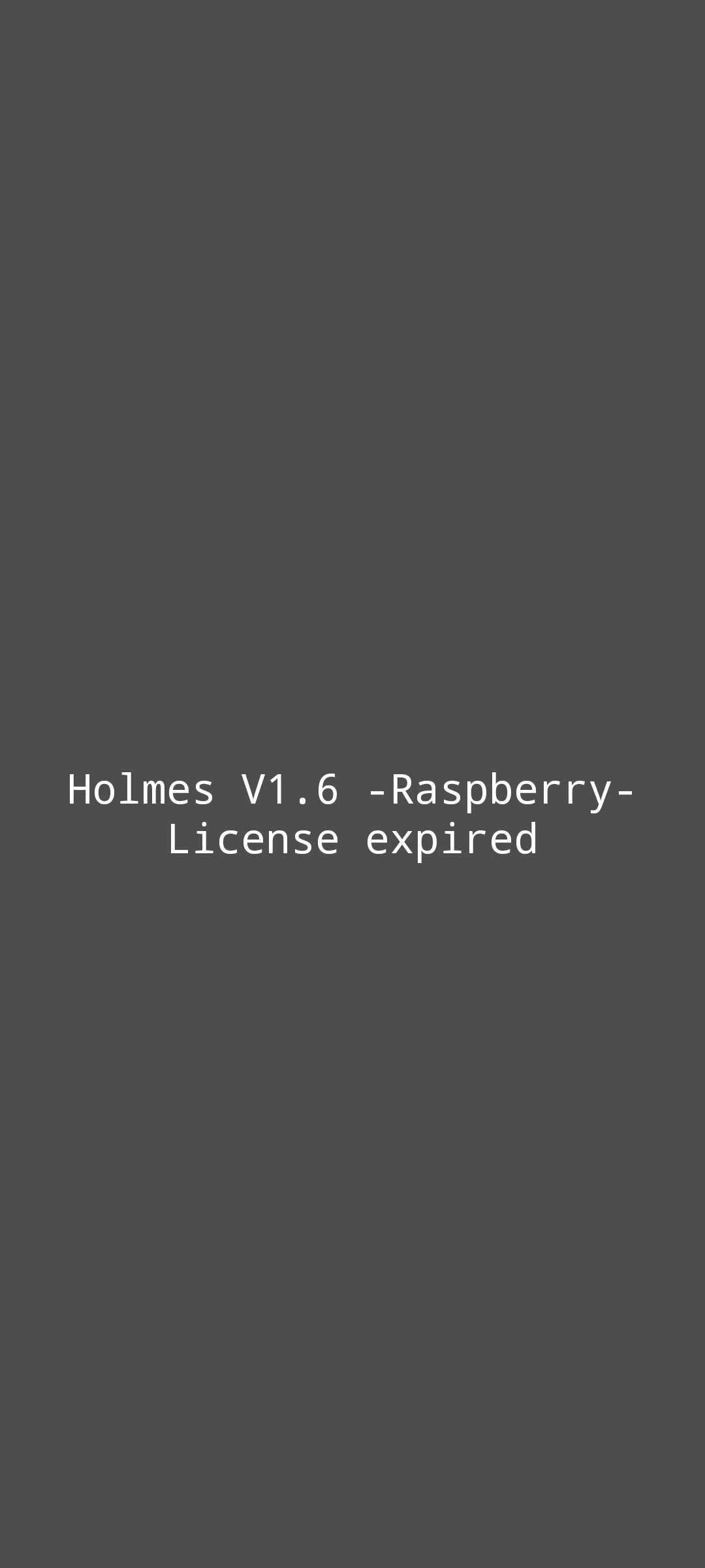Holmes环境监测功能截图
