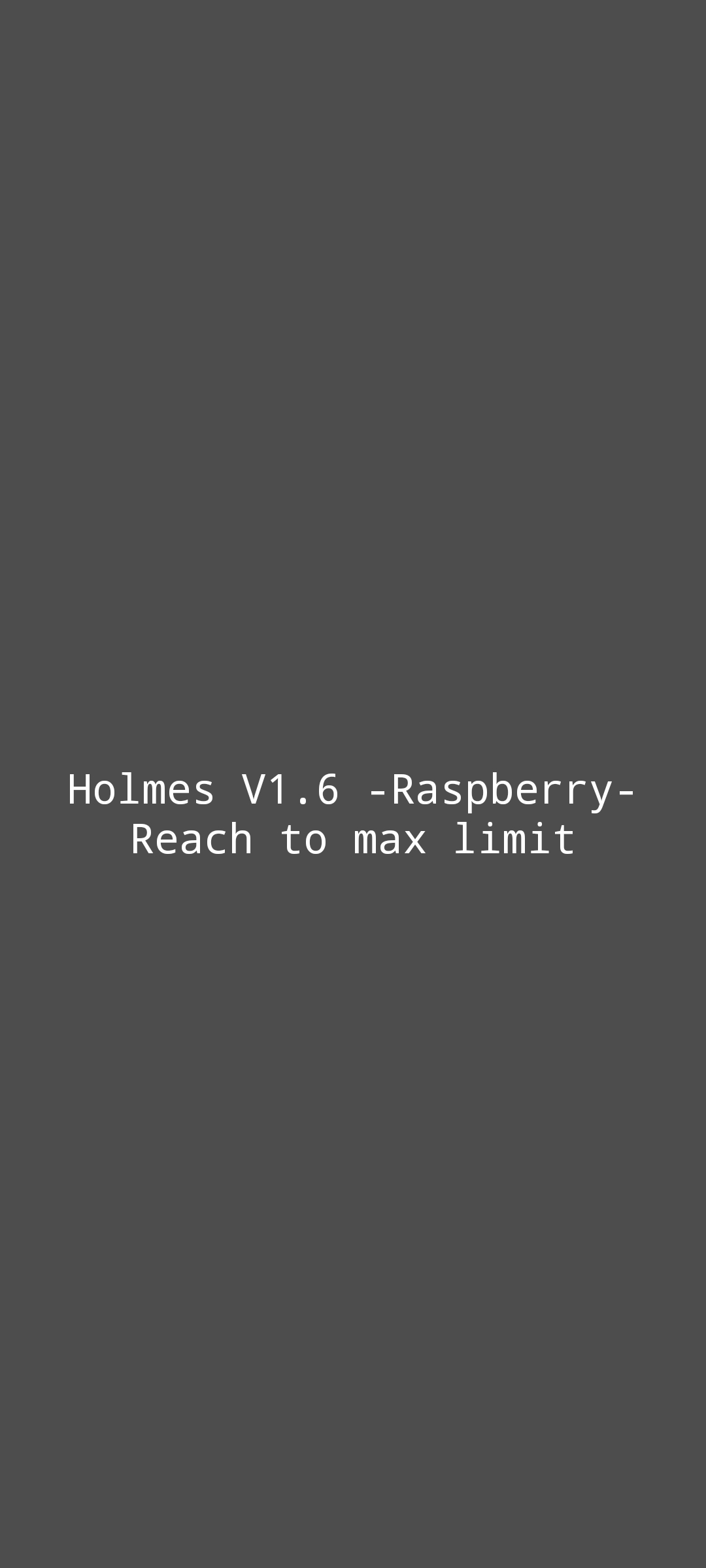 Holmes环境监测使用状态图