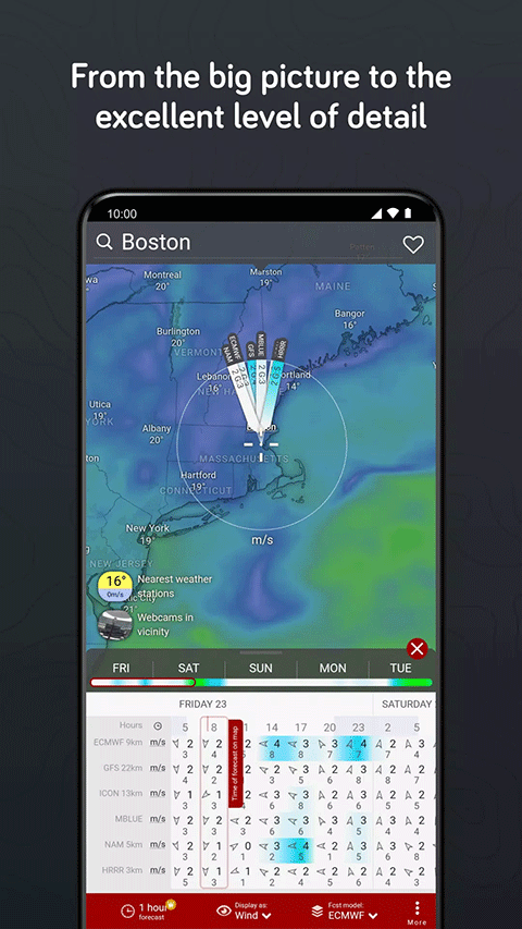windycom天气预报