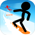 Stickman Snow Ride