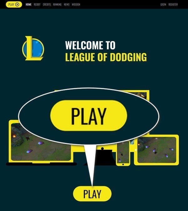抖音League of Dodging