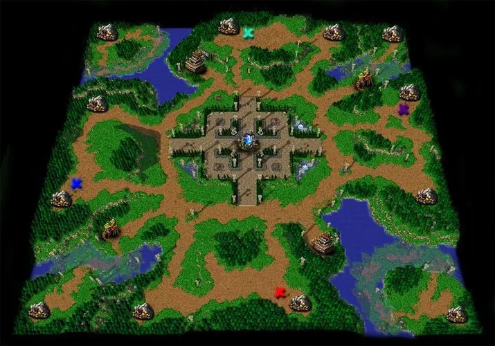 魔兽争霸3冰封王座修仙小怪兽地图