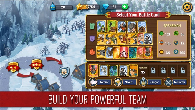 Throne: Tower Defense(挂机王座无限星星版) 1.0.119破解版