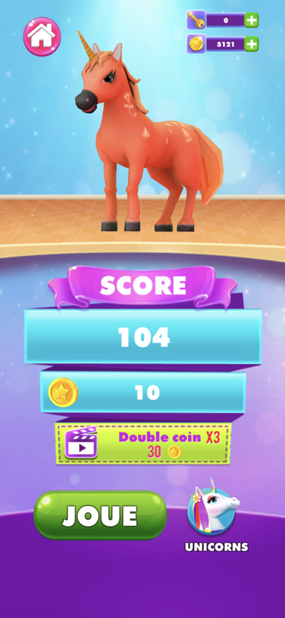 Unicorn Run Pony Game ios版