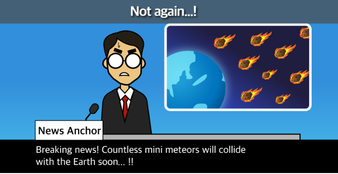 Meteor Volleyball!游戏画面