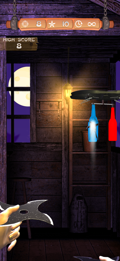 Ninja Shuriken Hit & Knockdown ios版