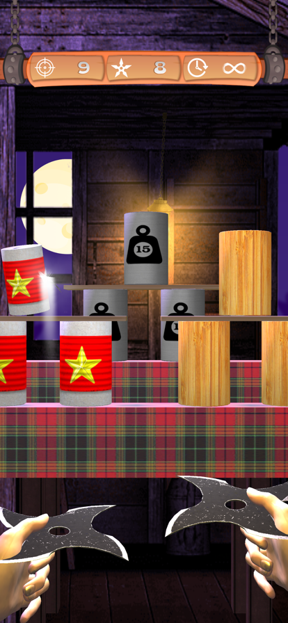 Ninja Shuriken Hit & Knockdown ios版
