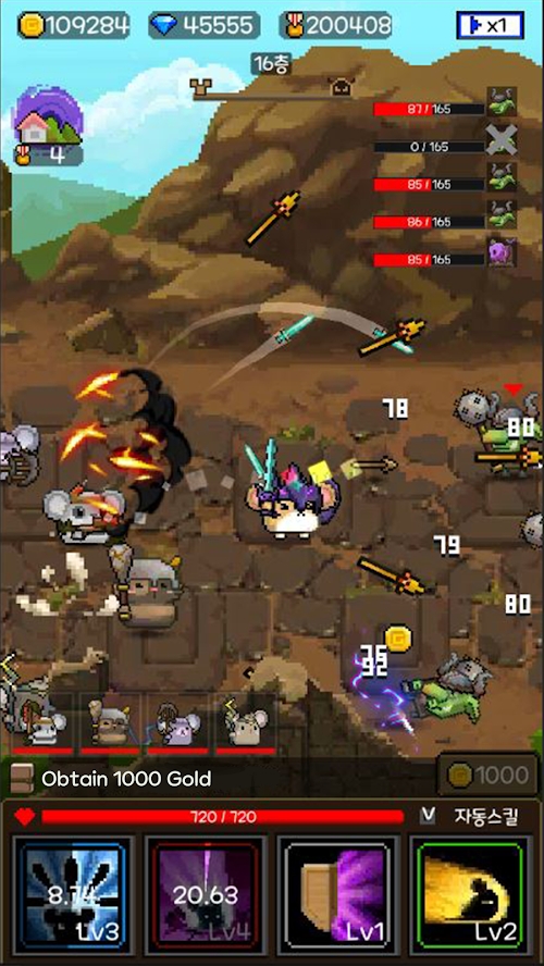 InfinityTower(仓鼠英雄和魔幻塔破解版) 1.1.8中文版