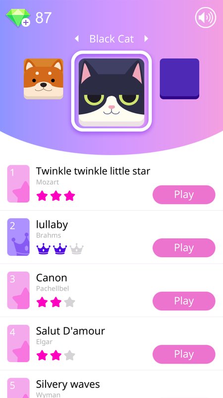 Magic Cat Piano Tiles(魔术猫钢琴砖无限钻石版) 1.6.0安卓版