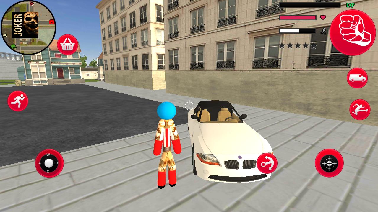 Army Capitaine Stickman(美国队长火柴人绳索英雄内置修改器版) 1.1破解版