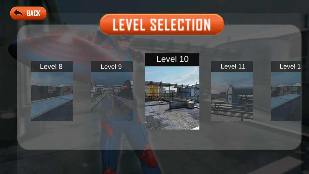 Super Hero Captiain Rescue Mission(超级英雄美国队长营救任务关卡全开版) 1.0破解版