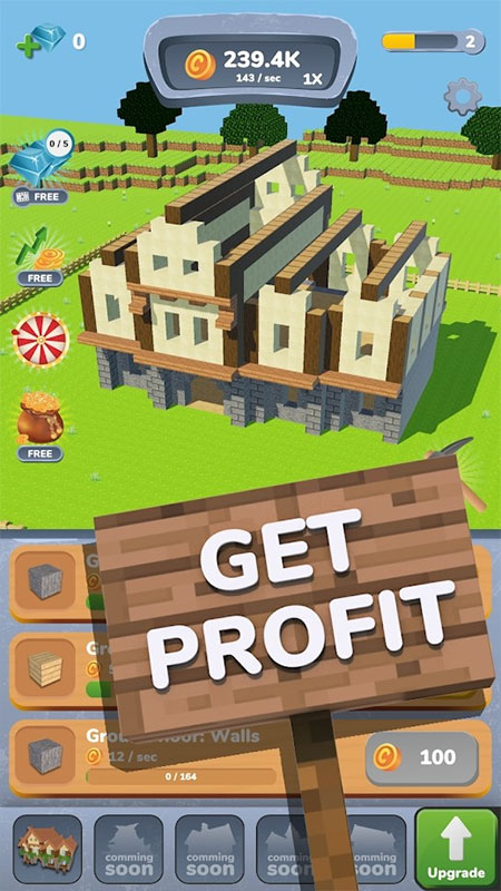 House Craft 3D(房屋工艺品三维无限金币破解版) 1.2.7.1安卓版