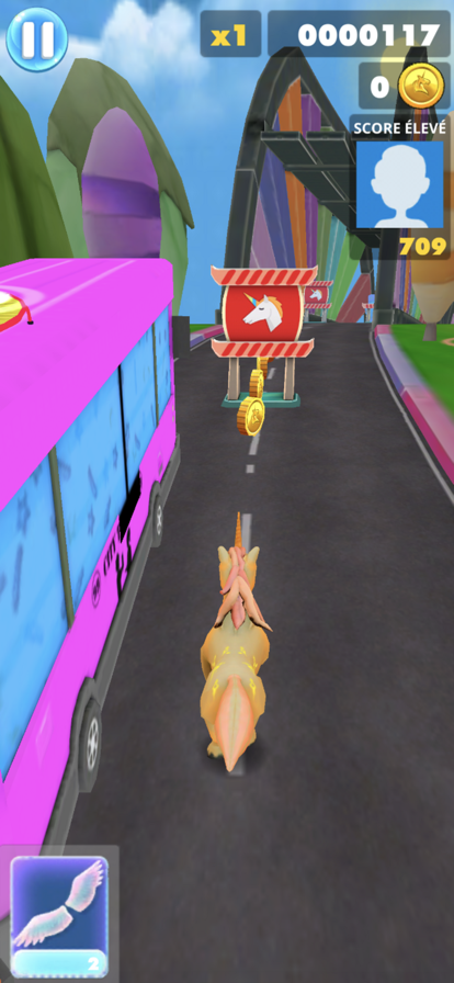 Unicorn Run Pony Game ios版