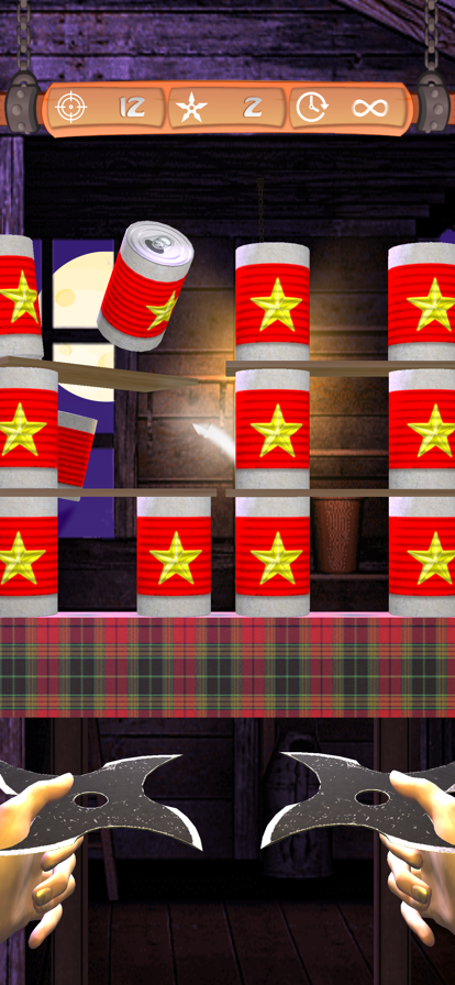 Ninja Shuriken Hit & Knockdown ios版